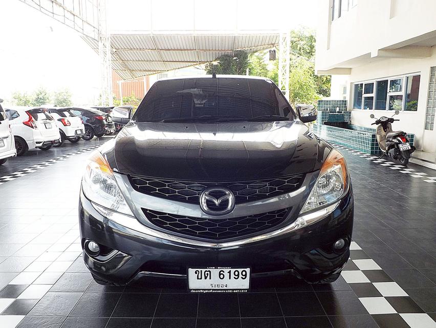 รหัสรถ KCY6199 MAZDA BT-50 PRO DOUBLE CAB 2.2 HI-RACER AUTO ปี 2014 สีดำ