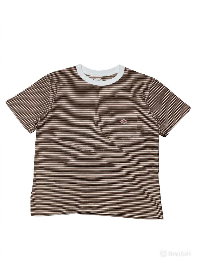 แบรนด์: DANTON 🇫🇷 เสื้อยืดแขนสั้น มีกระเป๋าหน้า (Pocket Tee) รูปย่อยที่ 3