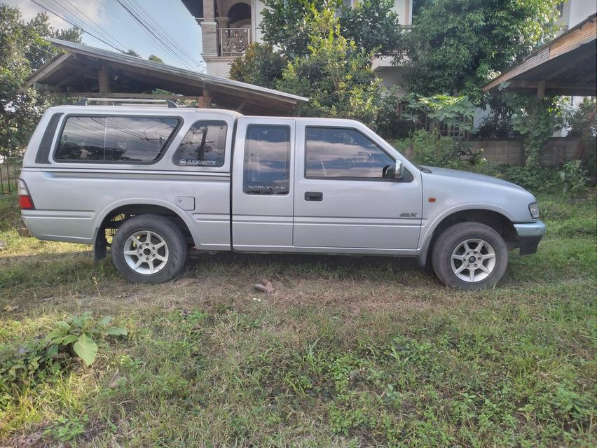 รถกระบะ เกียร์ออโต้ Isuzu Dragon Eye Cab ปี 42 2.8 Turbo Auto สีบรอนซ์เทาฟ้า