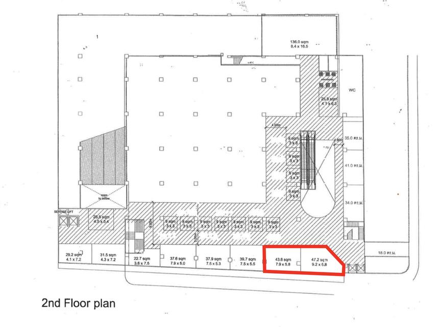 เช่า พื้นที่ในอาคารจอดรถพิชัยญาติ ย่าน เยาวราช ขนาด 91 ตารางเมตร ใกล้ MRT วัดมังกร เพียง 350 เมตร 6
