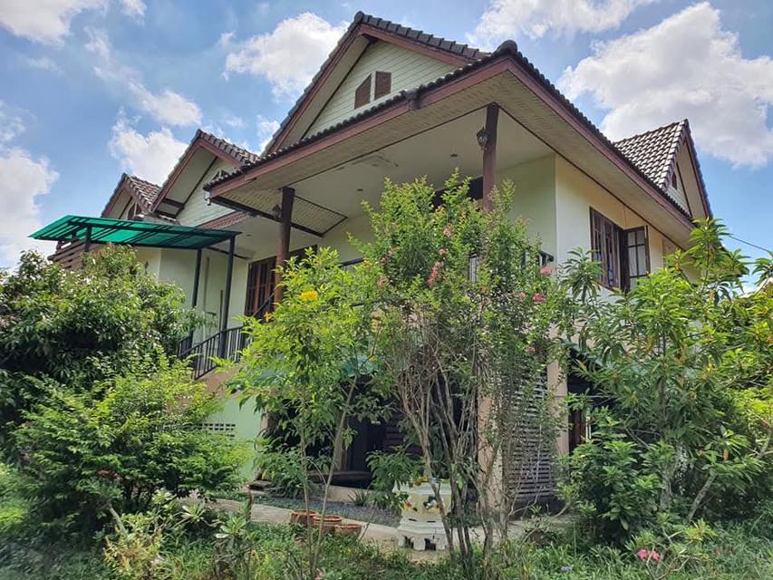 บ้าน2 ชั้น 3ห้องนอน 2ห้องน้ำ พื้นที่ใช้สอย 260 ตรม. พร้อมที่ดิาปลูกผลไม้รอบบ้าน 1 ไร่ 2