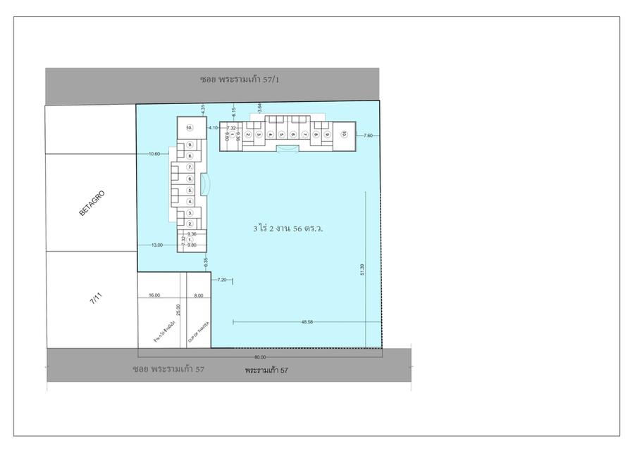 ที่ดิน พระรามเก้า พร้อมอาคารห้องพัก 40 ห้อง 2