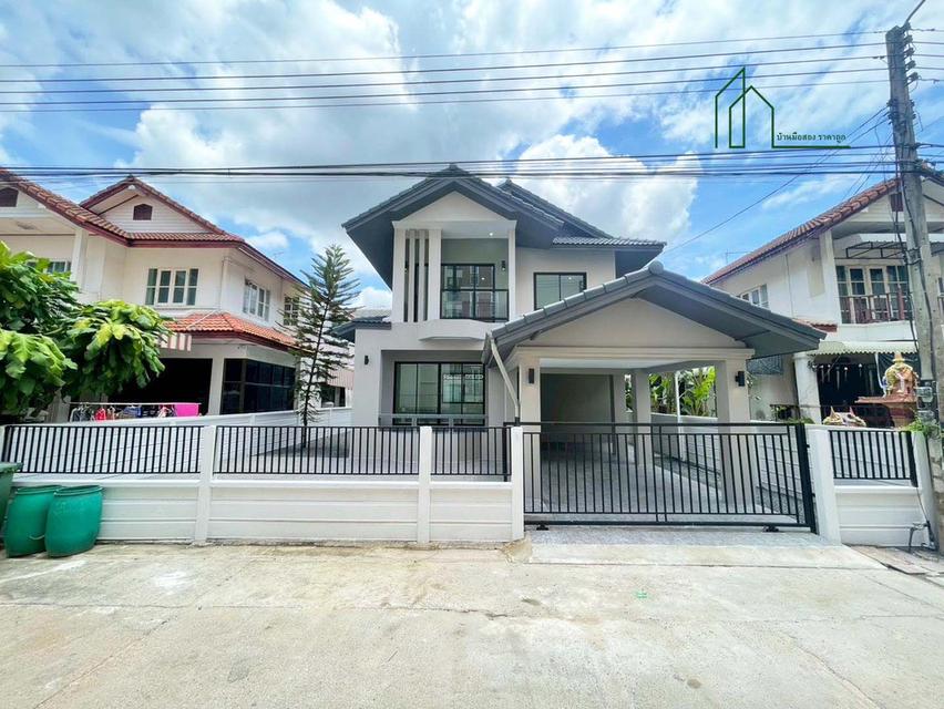 บ้านเดี่ยวพร้อมอยู่ หมู่บ้านพานทอง รังสิต คลอง 5  1