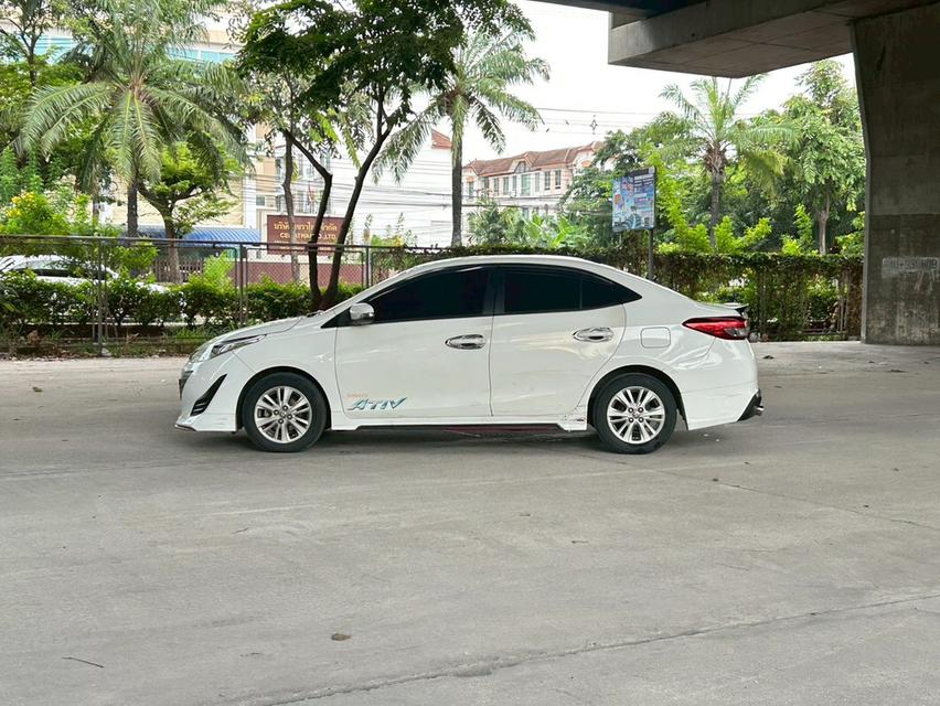 ขายรถ Toyota Yaris Ativ 1.2E ปี 2018 สีขาว เกียร์ออโต้ 7