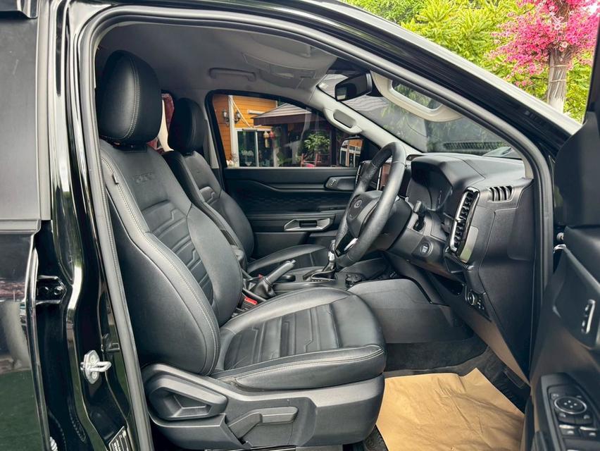 FORD RANGER 4ประตู รุ่นSPORT 4WD  เครื่อง2.0cc เกียร์AUTOปี 2025 รถไมล์แท้100%คะวิ่งมาแค่27,xxxกิโล รุ่นนี้โดดเด่นสุด ๆ เลยค่ะ 17