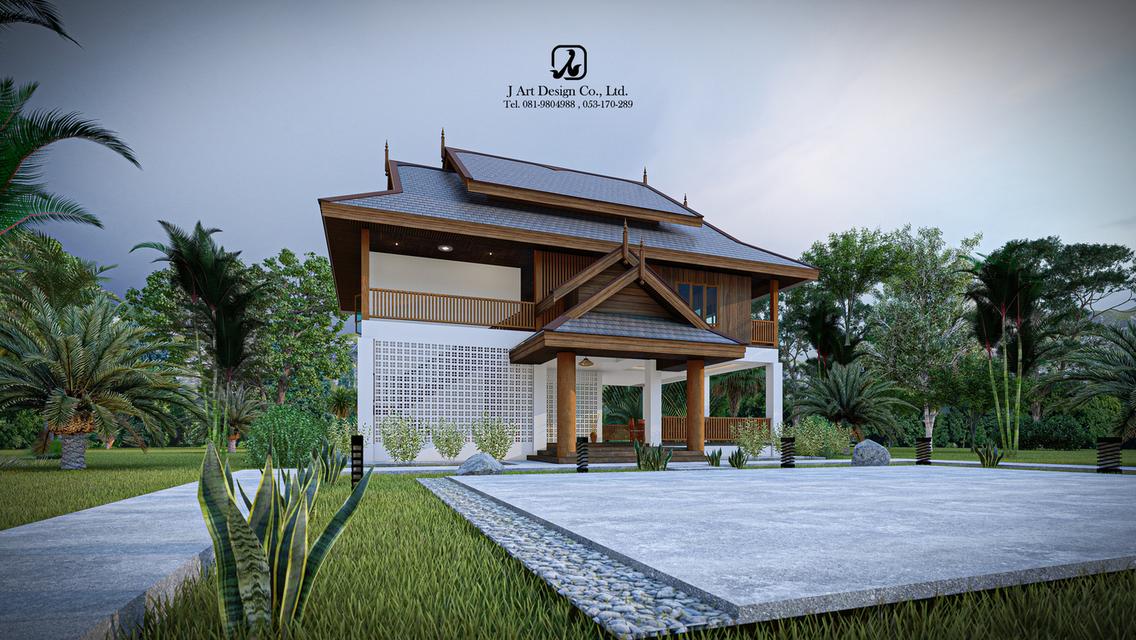 รับสร้างบ้าน รับออกแบบ ตกแต่งภายใน รับเหมาก่อสร้างทั่วไทย 2