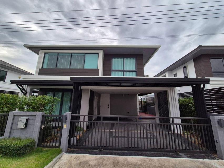 ขายบ้านเดี่ยว 2 ชั้น Luxury 🏡🛁 ตกแต่งครบ เฟอร์นิเจอร์ครบ พร้อมอยู่ 📌โครงการบ้านแกรนด์บริทาเนีย ราชพฤกษ์-พระราม 5 ขนาดที่ดิน 59.1 ตารางวา 1