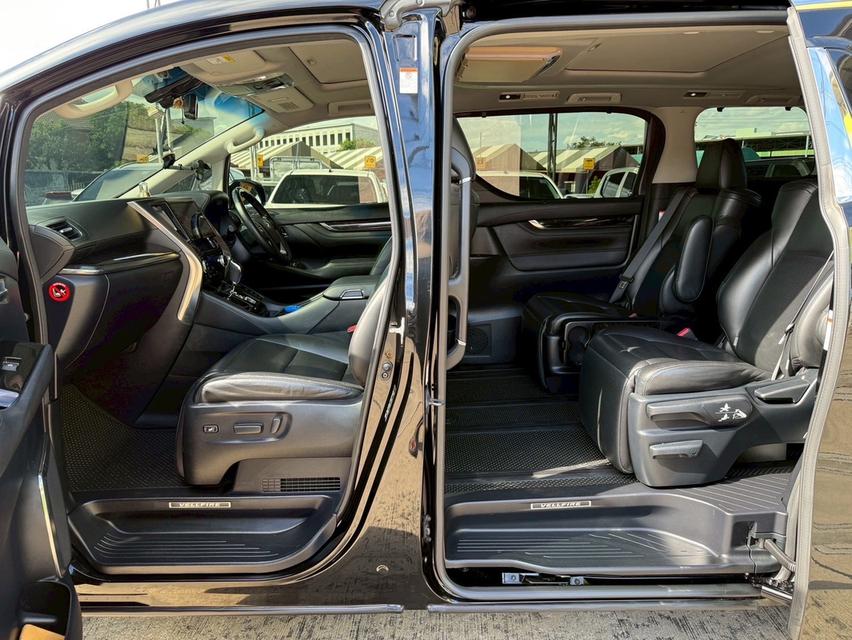 รหัสรถ PBG7377 Toyota Vellfire 2.5 Hybrid ZR ปี 2015 สีดำ 6