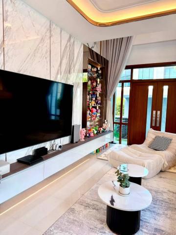 ให้เช่า #บ้านเดี่ยว หมู่บ้านเดอะซิตี้ เอกมัย-ลาดพร้าว ซอยคุณประสะนีย์ #ใกล้นานาชาติKIS #ใกล้Centralพระราม9 AJ 095-164-29 3