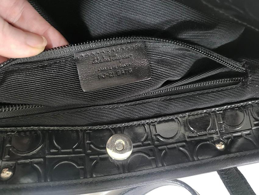กระเป๋า Salvatore Ferragamo tote แท้ รูปที่ 6
