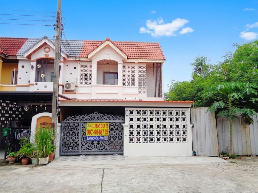 🚩 ทาวน์เฮ้าส์หลังริม สุขาภิบาล 5 ซอย 45 สายไหม หลังใหญ่ รีโนเวทใหม่ทั้งหลัง 1