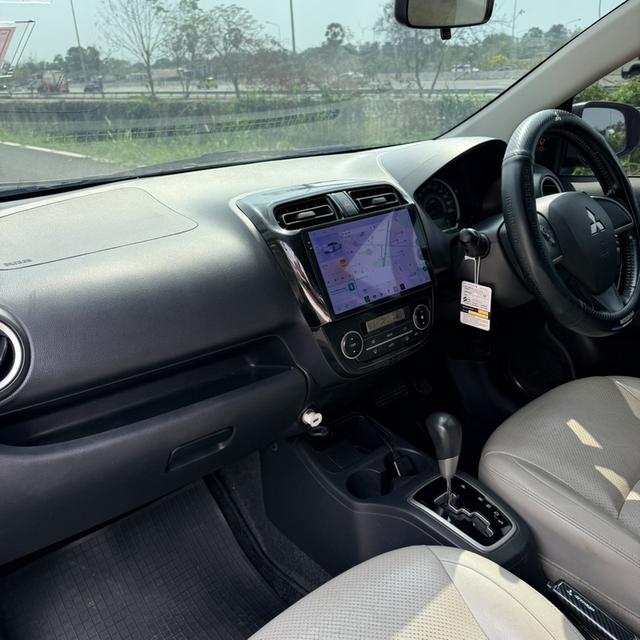 Mitsubishi Attrage GLS Limited AUTO 2015 ✅น็อตไม่ขยับ ไม่เคยชน ไม่เคยแก็ส ❇️ภายในสะอาด ไมล์แท้ใช้น้อย ✅แผนที่กูเกิ้ล ยูทูป กล้องหลัง ❇️ปุ่มสตาร์ท รูปที่ 10