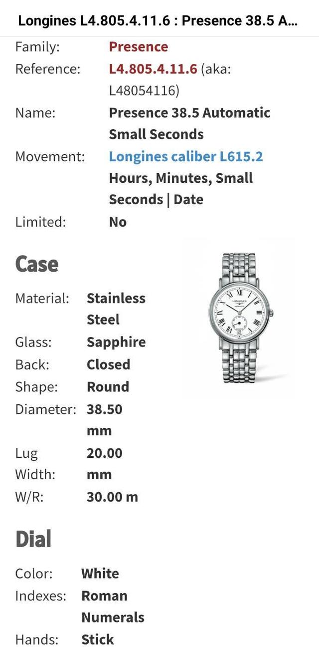 นาฬิกา Longines มือสอง รูปที่ 5