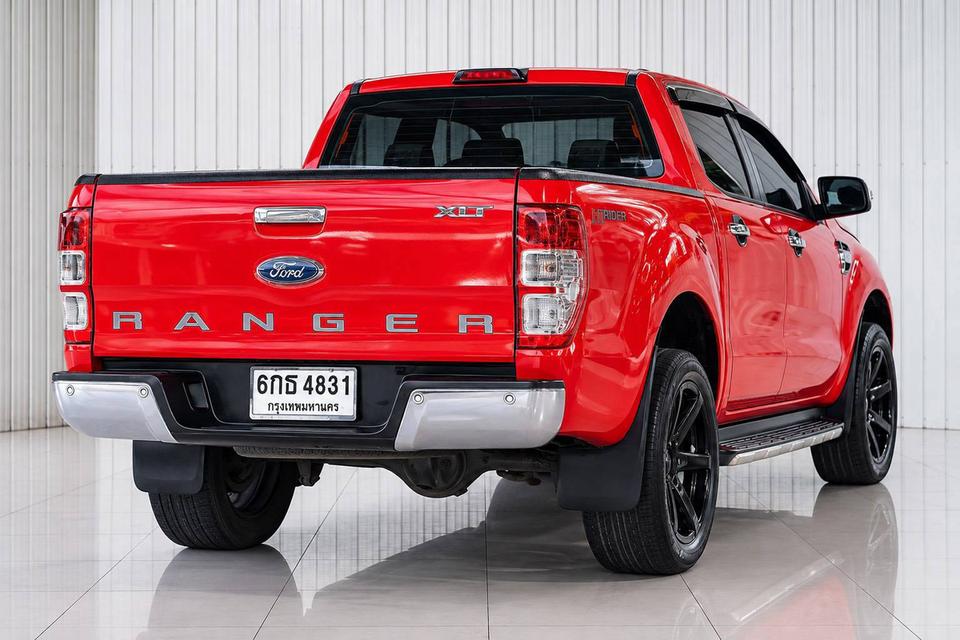 #FORD RANGER, 2.2 XLT ปี 2017 สีแดง โฉม HI-RIDER DOUBLE CAB เลขไมล์ 219,836 กม.©️ราคาขาย รูปที่ 8