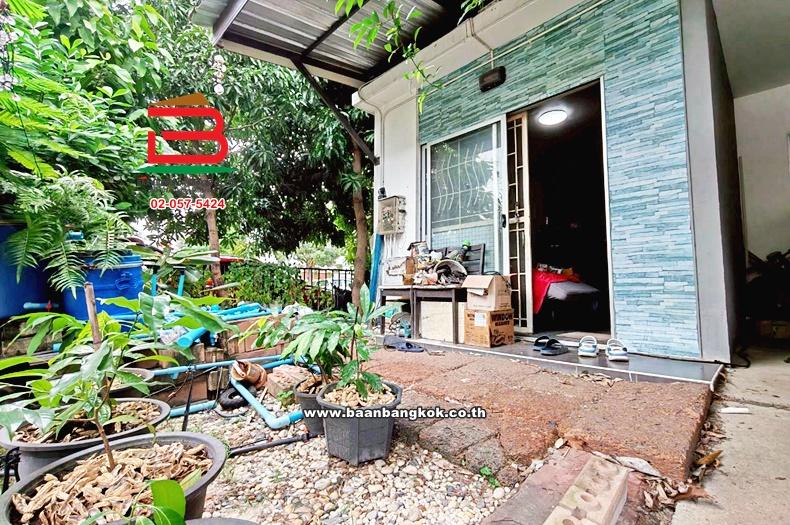 ทาวน์เฮาส์ เนื้อที่ 24 ตร.ว. โครงการ บ้านพฤกษา 60/1 รังสิต-บางพูน 2