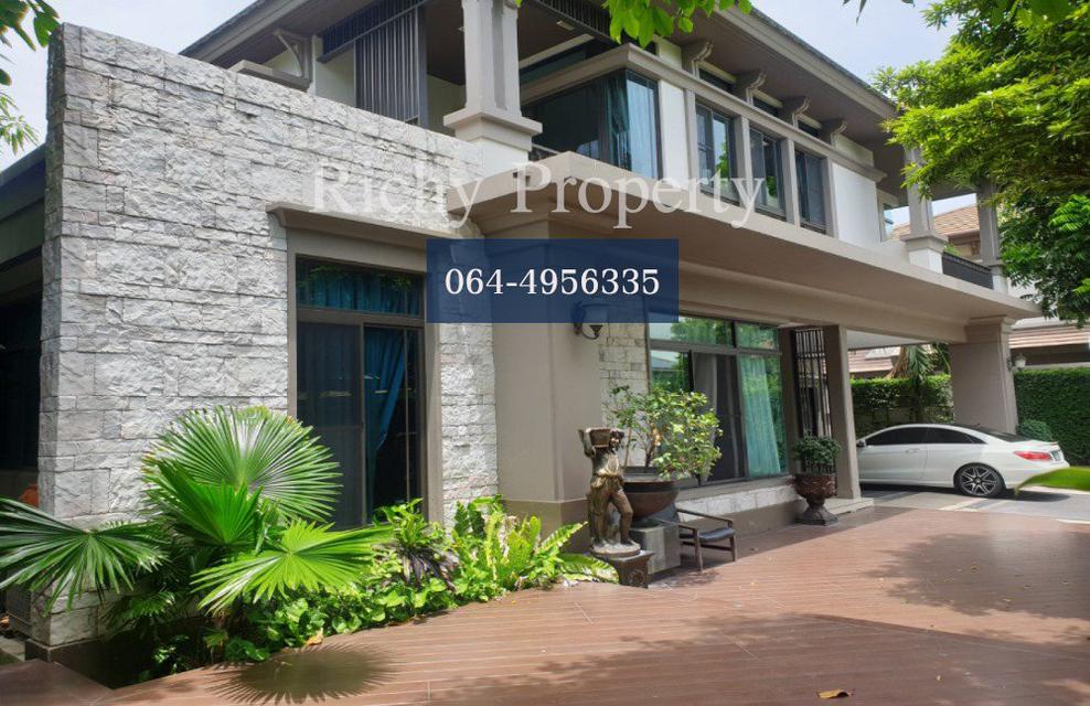 บ้านสวย นันทวัน ปิ่นเกล้า ราชพฤกษ์ ทำเลดี ติดถนนใหญ่  ราคาพิเศษ ขายขาดทุน House For Sale Nanthawan Pinklao- Ratchaphruek 3