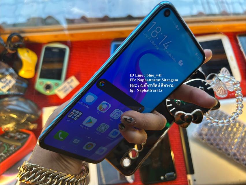 Huawei Nova4 จอ6.4นิ้ว Rom128 Ram8 สภาพสวยตามรูป ใช้งานปกติ ได้ทุกซิม มีเคสให้ 6