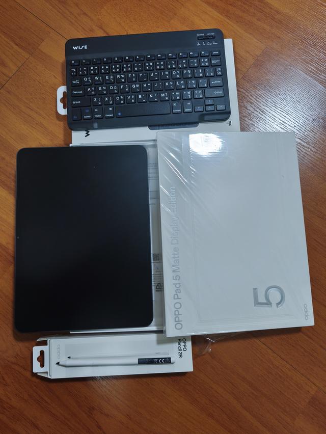 OPPO Pad 5 หน้าจอแบบแมตต์ป้องกันแสงสะท้อน 12.1 นิ้ว 2.8K