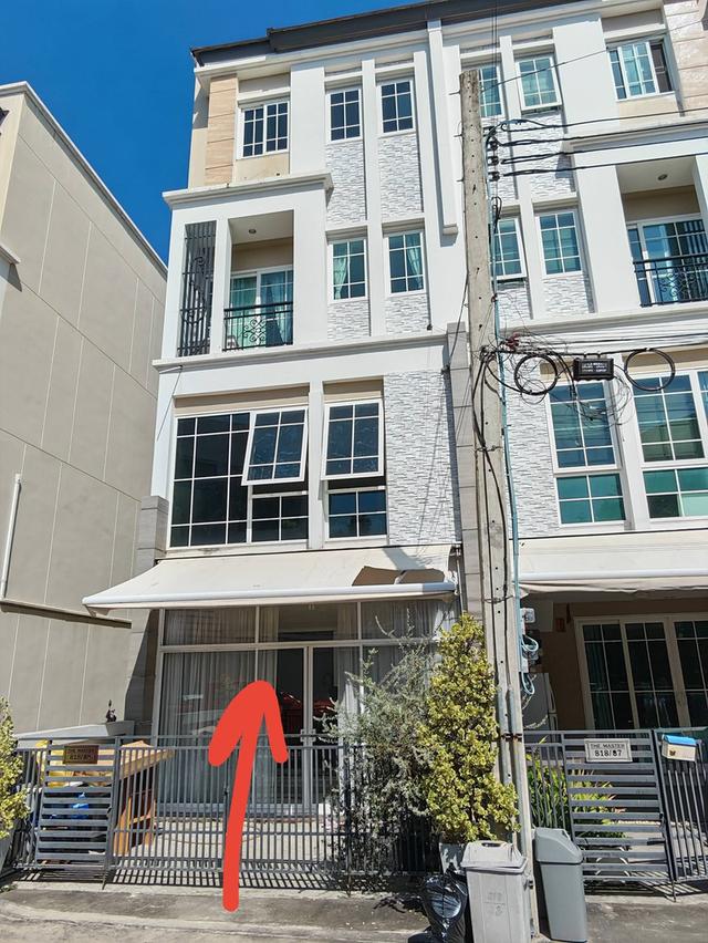 ให้เช่าทาวน์โฮม 4 ชั้น ห้องมุม The Master @BTS Udomsuk 1