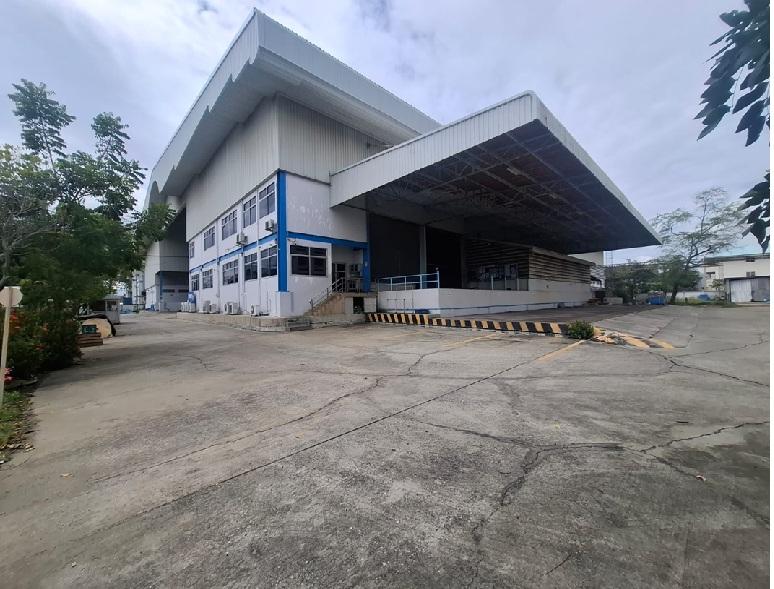 ให้เช่าโรงงาน พร้อมสำนักงาน / พื้นที่สีม่วง ทำเล บางนา ตราด กม.23 บางเสาธง ซอยวัดบัวโรย / พื้นที่ดินเกือบ 7 ไร่ พื้นที่ใช้สอย 5,508 ตารางเมตร  2