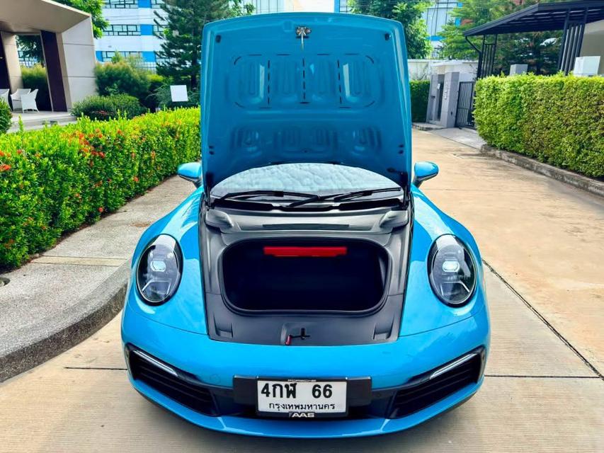 #Porsche911Carreraมีไฟแนนซ์เหลือ #ขายดาวน์ รถ AAS Porsche 992 Carrera 2020 สี Miami Blue รูปที่ 11
