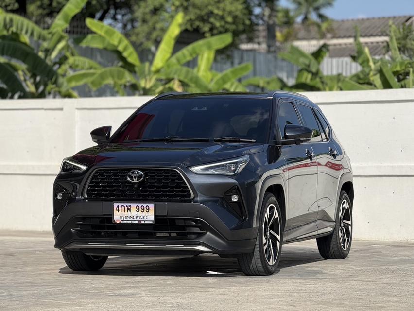 2024 TOYOTA YARIS CROSS, 1.5 HEV PREMIUM LUXURY โฉม ปี23-ปัจจุบัน สีเทา ตัวท็อปสุด หลังคาแก้ว