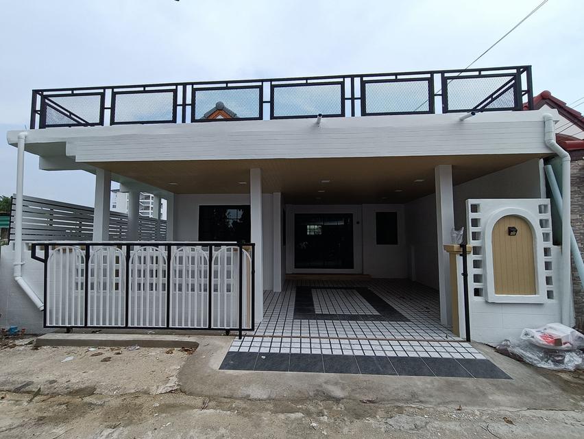 บ้านเดี่ยว หนองจอก เลียบวารี หมู่บ้านนันทวัน 5 นัดชมบ้าน 085-318-6868 คุณวา 19