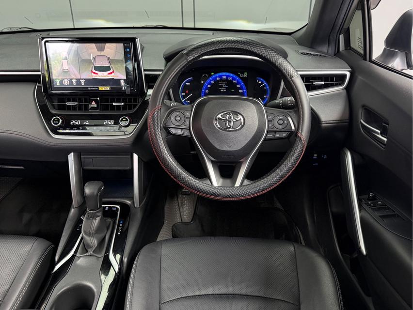 รหัสรถ WRT529 2021 TOYOTA COROLLA CROSS, 1.8 HYBRID PREMIUM SAFETY รูปที่ 7