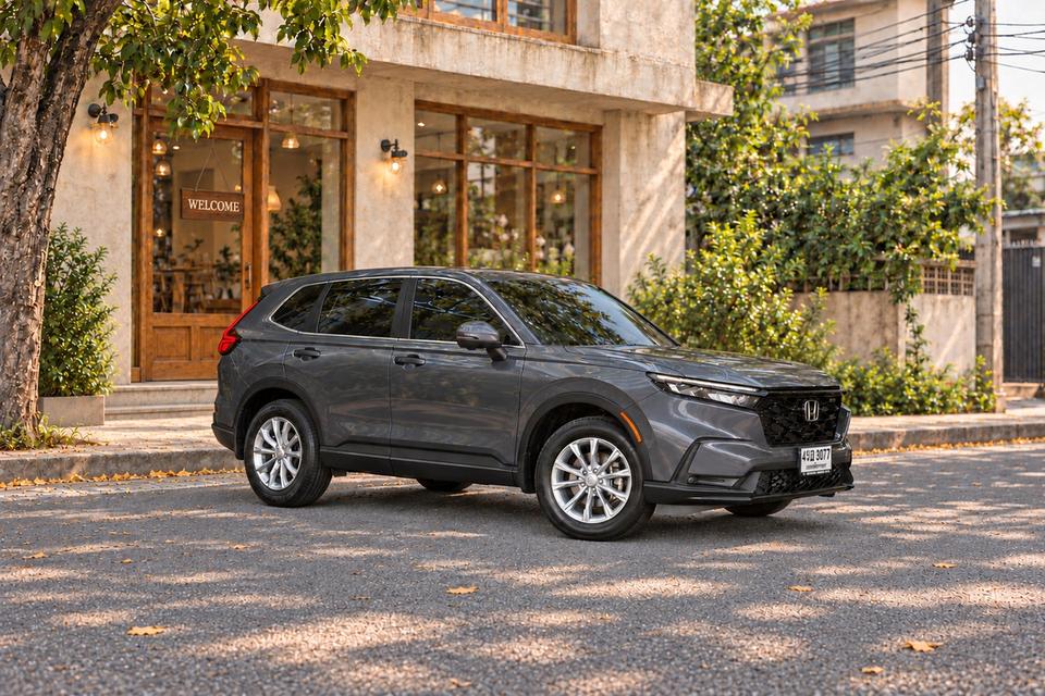 HONDA CR-V 1.5 TURBO EL 4WD ปี 2023 รถบ้านมือเดียว สีเทา ขับ 4 ตัวท็อป ออปชั่นจัดเต็ม  ไมล์ 40,xxx กม. รถประวัติดี รูปที่ 3