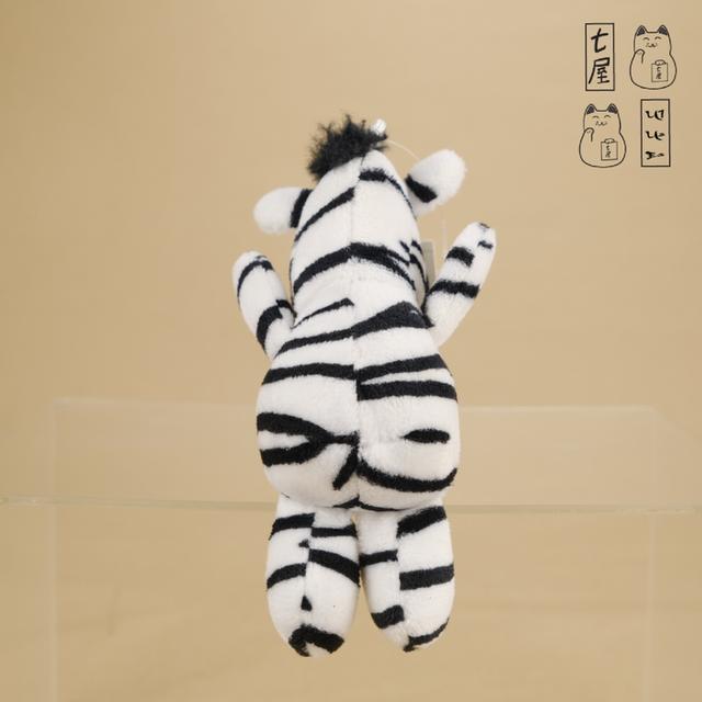 พวงกุญแจ ตุ๊กตา ม้าลาย・แฟนซี・น่ารัก 🖤 Standing Cute Zebra・Mascot・Keychain 12 cm ~ Unknow Brand ~ Fancy Wild Animal Plush 🤍 รูปที่ 4