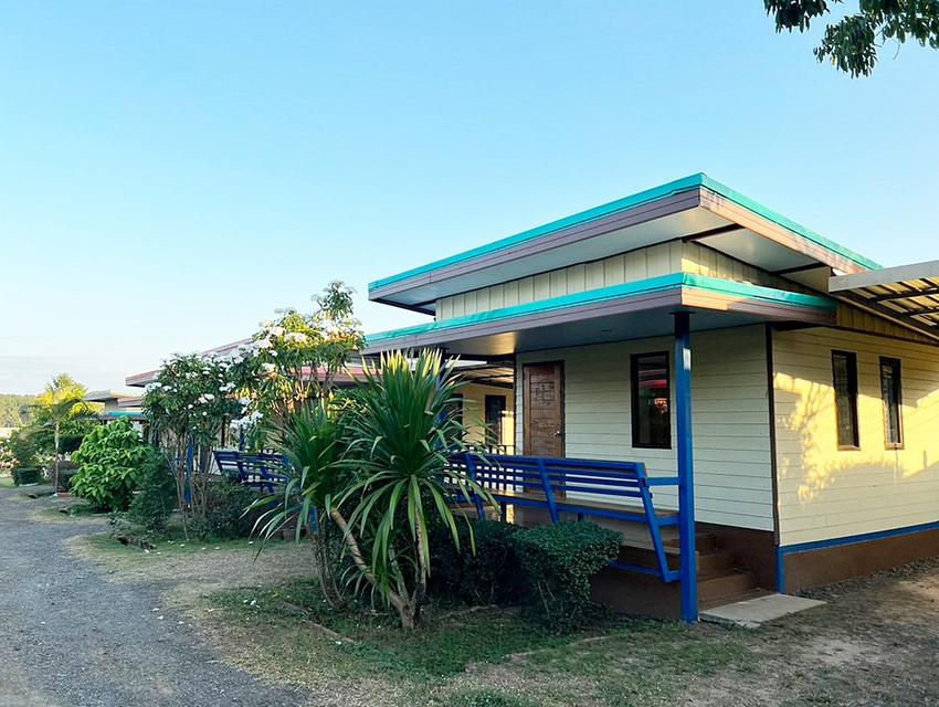 รีสอร์ทพร้อมกิจการ 6 ไร่ ติดเขื่อนสิรินธร กิจกรรมล่องแพ สระว่ายน้ำ ห้องจัดเลี้ยง จังหวัดอุบลราชธานี 8