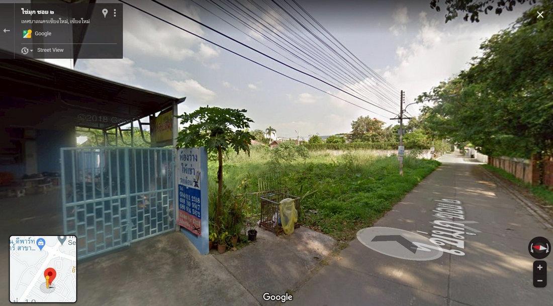 ที่ดินให้เช่า ถมแล้ว 287 ตร.วา หางดง เมืองเชียงใหม่ เดินทางเข้าเมืองสะดวก ใกล้สนามบิน