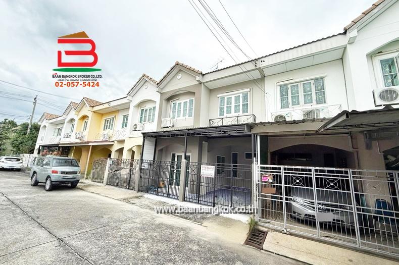 ทาวน์โฮม หมู่บ้าน บัวทองธานี เฟส18 เนื้อที่ 18 ตรว. ถนนกาญจนาภิเษก ตำบลบางบัวทอง อำเภอบางบัวทอง นนทบุรี 11