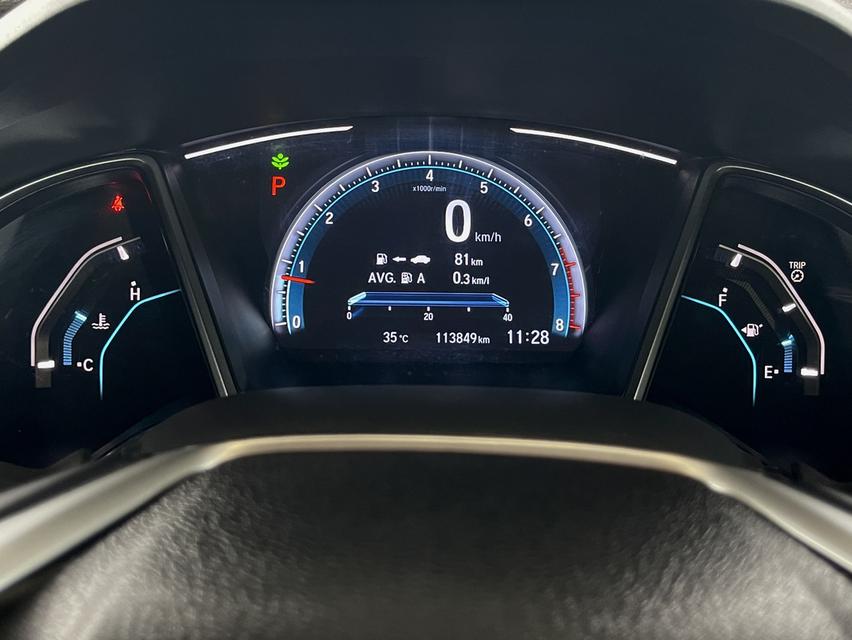 2019 HONDA CIVIC FC 1.8 EL i-VTEC สีขาว เลขไมล์ 113849 กม. 11
