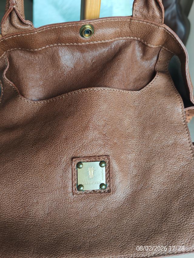 กระเป๋าหนังแท้​ มือสองสภาพดี รูปที่ 4