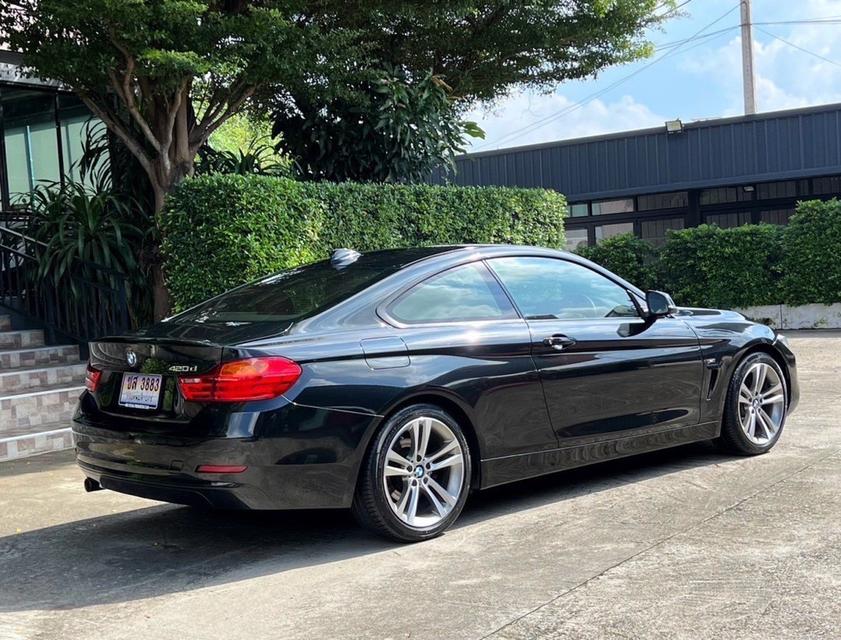 2015 BMW 420D ( ดีเซล ) F32 รถมือเดียวออกป้ายแดง รถวิ่งน้อย เข้าศูนย์ทุกระยะ ไม่เคยมีอุบัติเหตุครับ 3