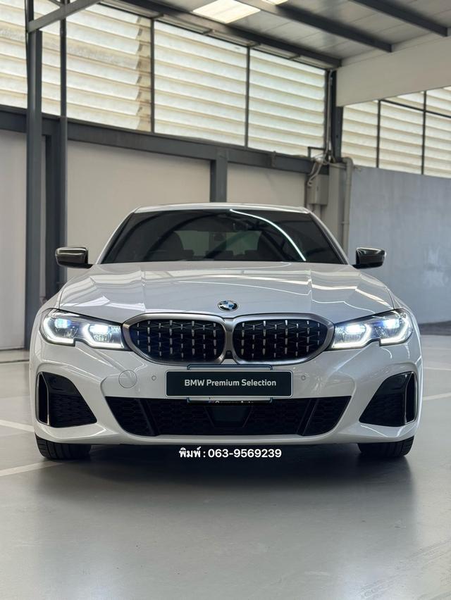 2021 BMWM340i xDrive (รถรับเข้าใหม่ ประวัติดี มือเดียว ปรับสภาพก่อนส่งมอบ) รูปที่ 2