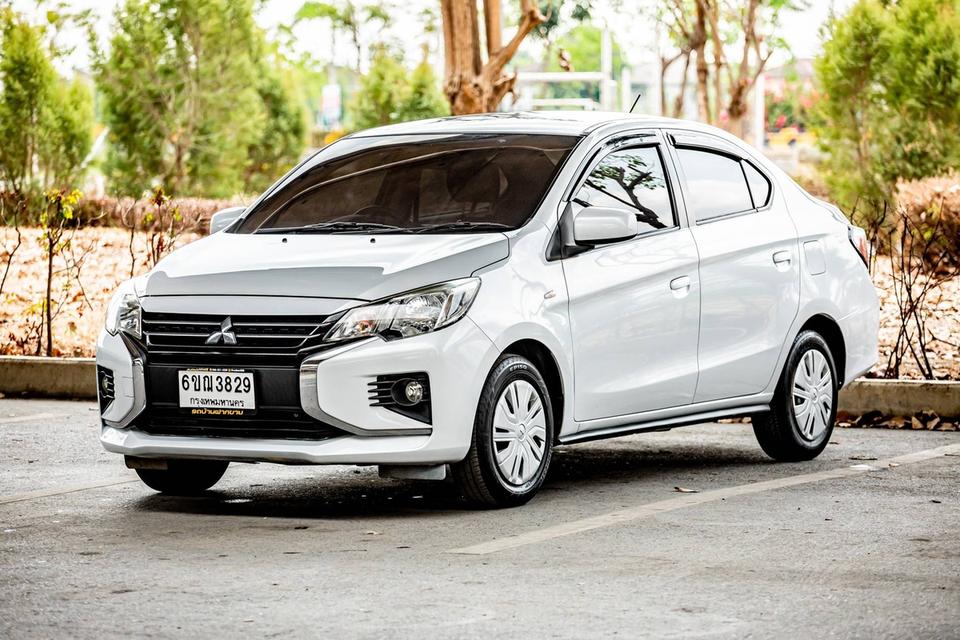 MITSUBISHI ATTRAGE 1.2 GLX ปี 2021 สีขาว 