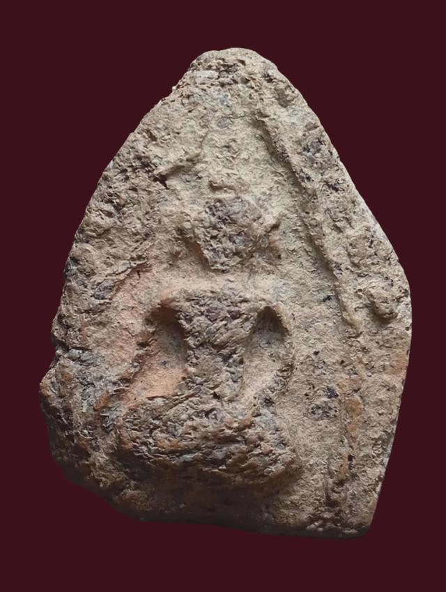 พระขุนแผนกรุบ้านกร่าง พิมพ์หน้ามงคลกลาง จ.สุพรรณบุรี