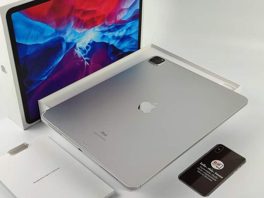 ขาย/แลก iPad Pro 11นิ้ว (2020) 1TB (Wifi+Cellular) สี Silver ศูนย์ไทย สภาพสวยมาก แท้ ครบยกกล่อง เพียง 34,900 บาท  5