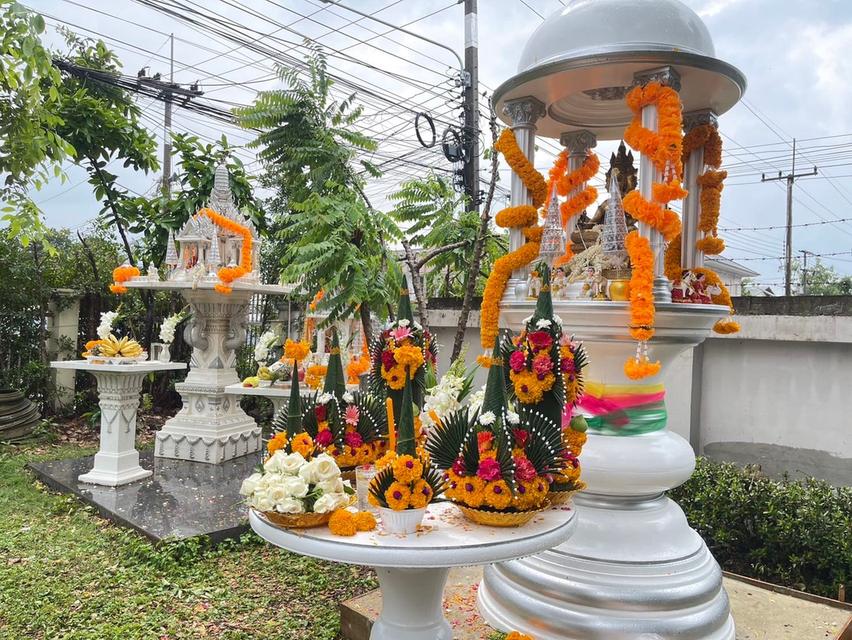 ขายศาลพระภูมิ Spirit House ศาลโมเดิร์น ศาลเจ้าที่ ตา-ยาย พระพรหมติดกระจก เจดีย์ โต๊ะหินอ่อนและรับซ่อมศาลและตกแต่งต่อเติมศาล