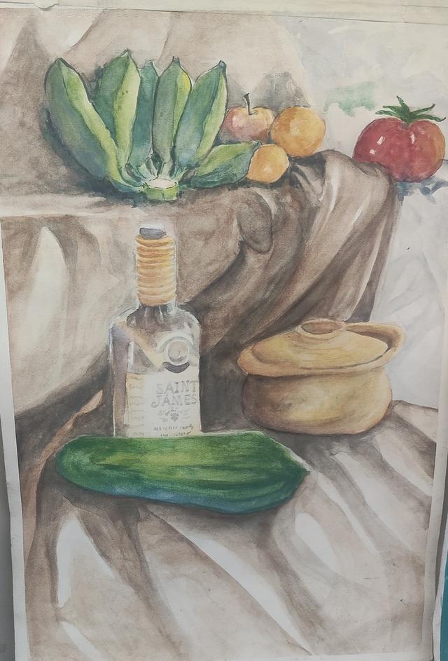 ผลงานศิลปะ เทคนิคสีน้ำ ศิลปินT.P