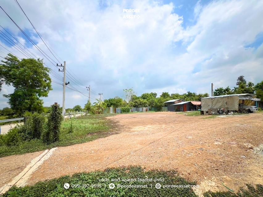 ที่ดินถมแล้ว 1-2-55 ไร่ (655 ตร.ว.) แบ่งขายเริ่มต้น 100 ตร.ว. ซอยรุ่งทรัพย์ (วัดบัวแก้ววนาราม) บ้านปทุม สามโคก ปทุมธานี
