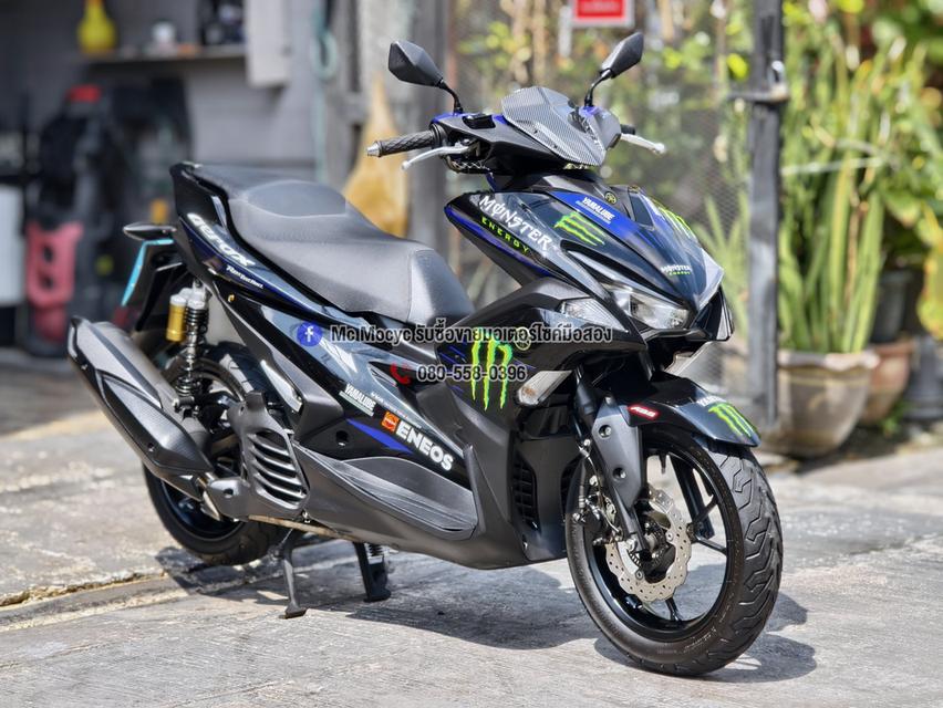 Aerox Monster 2020 รถบ้านแท้มือเดียวเครื่องเดิม กุญแจบุคเซอวิสครบ เล่มเขียวชุดโอนครบ No1340 รูปที่ 3