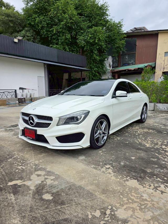 MERCEDES BENZ CLA250 AMG Dynamic Sport Coupe สีขาว ปี 2016 ไมล์ 110,000กม.