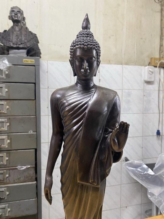 พระบูชา25พุทธศตวรรษ พระพุทธรูป25พุทธศตวรรษ ทองเหลือง องค์ยืน