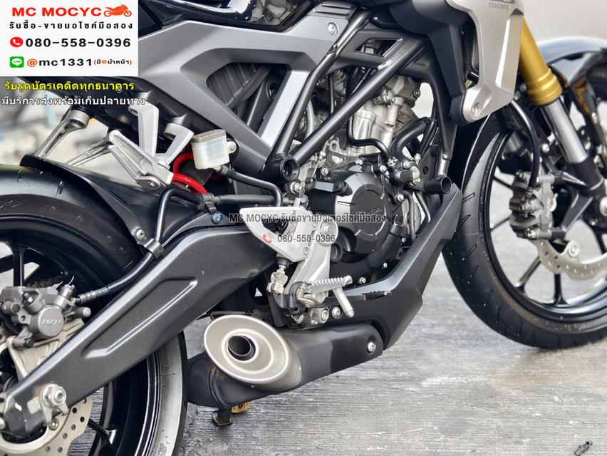 CB 150R 2019 วิ่ง20000โล กุญแจแท้บุคเซอวิสครบ รถบ้านแท้มือเดียว เครื่องท่อเดิมๆ   No912   14