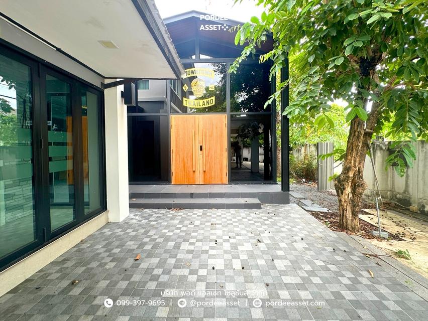 บ้านเดี่ยวหลังใหญ่ มัณฑนา วงแหวน–บางบอน พร้อมส่วนต่อเติมห้องทำงานหรือสตูดิโอ (ขนาด 101 ตร.ว.) บางบอน กทม. : Mantana Wongwaen-Bangbon 4