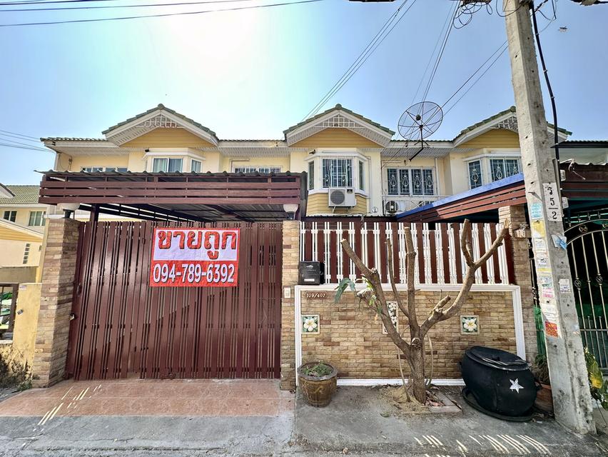 ถูกมากก!! ทาวน์เฮาส์ ไซส์ใหญ่ 27.7 ตรว. ม.พิศาล (ใกล้โลตัสพระราม2) 1