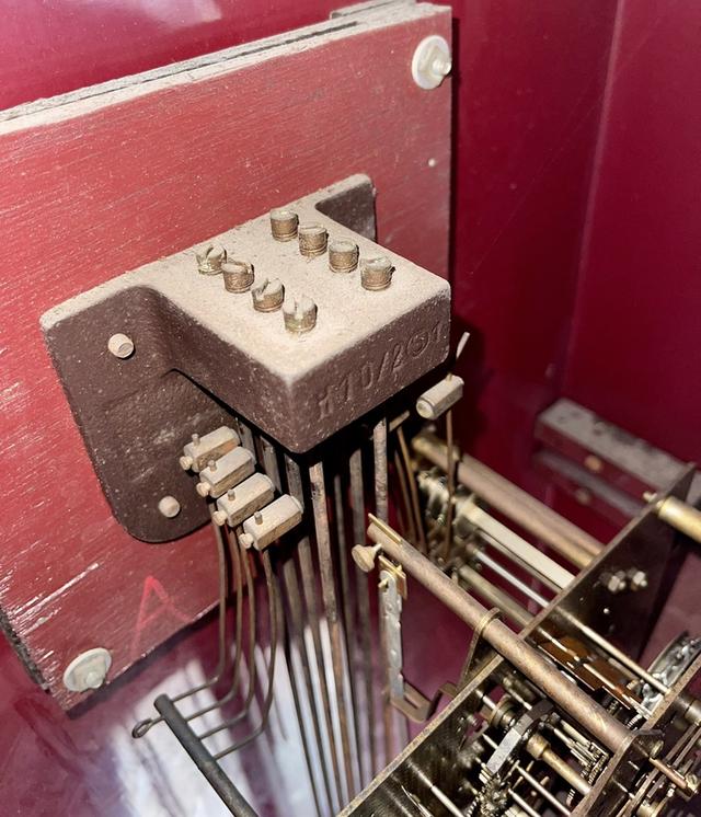 นาฬิกาตั้งพื้น ประดับมุก นาฬิกาตั้งพื้นโบราณ 7